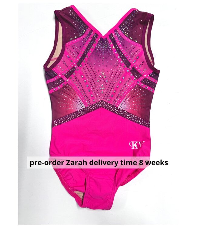 KV PRE-ORDER Leotard Zara Coral