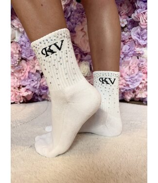 KV Gymnastics Wear KV Sports socks with Crystals