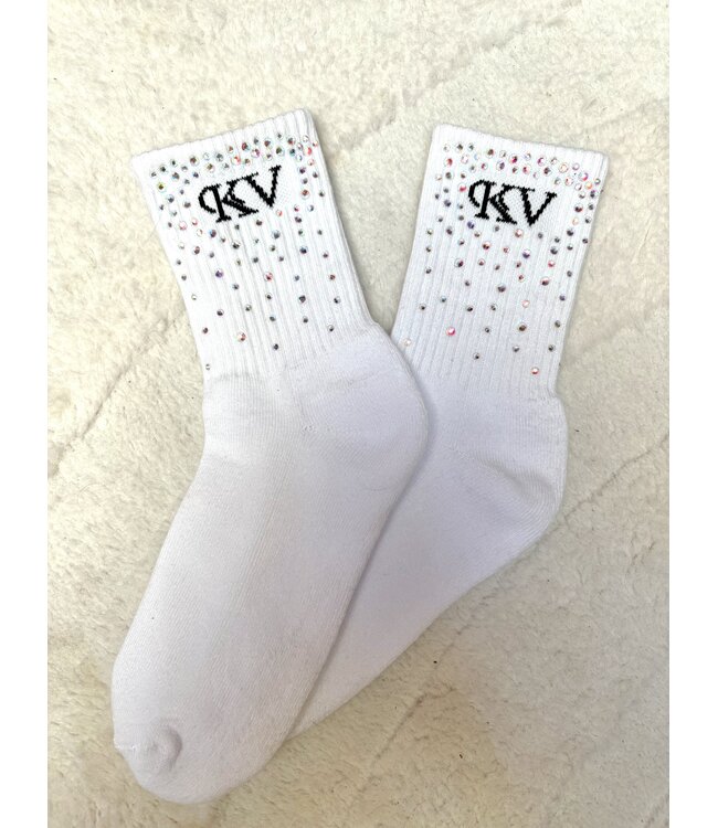KV Gymnastics Wear KV Sports socks with Crystals