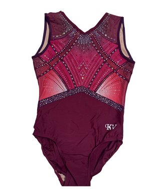 KV Leotard Zara Burgundy