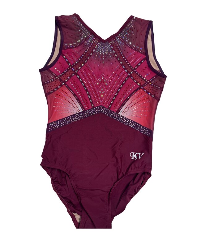 KV Leotard Zara Burgundy