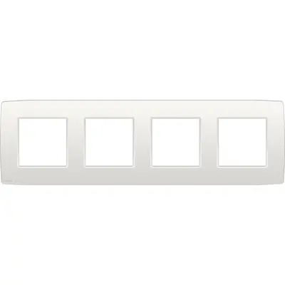 Niko afdekraam 4-voudig Original white (101-76400)