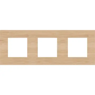 Niko afdekraam 3-voudig Pure bamboo (156-76700)