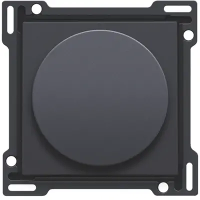 Niko dimmerknop voor 1-10V potentiometer of toerenregelaar anthracite coated (122-31000)