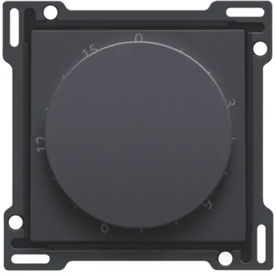 Niko draaiknop tijdschakelaar 15 min. anthracite coated (122-64806)