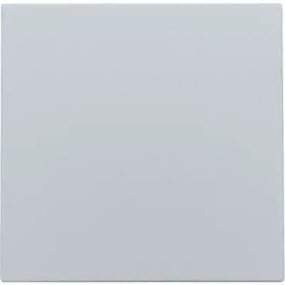 Niko blindplaat zonder draagring sterling coated (121-76901)