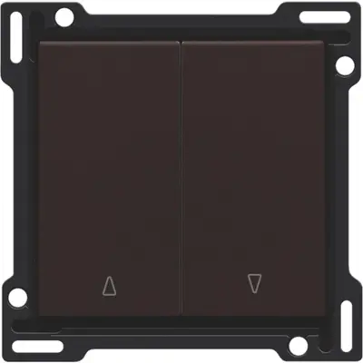 Niko wip tbv jaloezieschakelaar dark brown coated (124-65914)