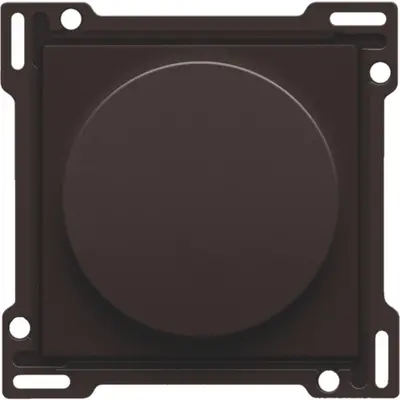 Niko draaiknop 0-1-2 tbv draaischakelaar dark brown coated (124-65937)