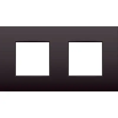 Niko afdekraam 2-voudig Intense dark brown oud model OP=OP (124-76800)