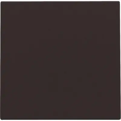 Niko blindplaat zonder draagring dark brown coated (124-76901)
