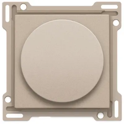 Niko dimmerknop voor 1-10V potentiometer of toerenregelaar champagne coated (157-31000)