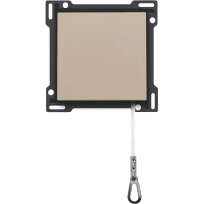 Niko afwerkingsset voor trekschakelaar champagne coated (157-63606)