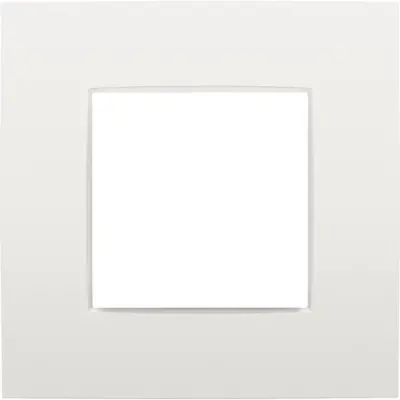 Niko afdekraam 1-voudig Intense white (120-76100)