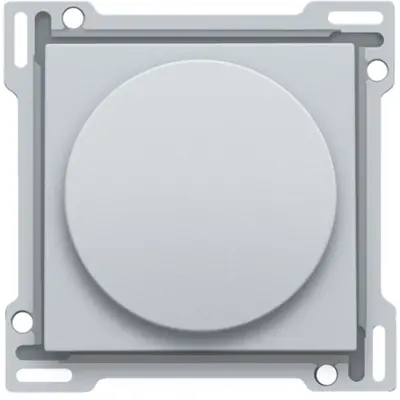 Niko dimmerknop voor 1-10V potentiometer of toerenregelaar sterling coated (121-31000)