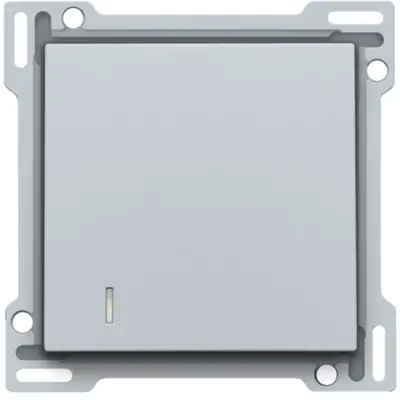Niko afwerkingsset voor hotelkaartschakelaar sterling coated (121-61901)