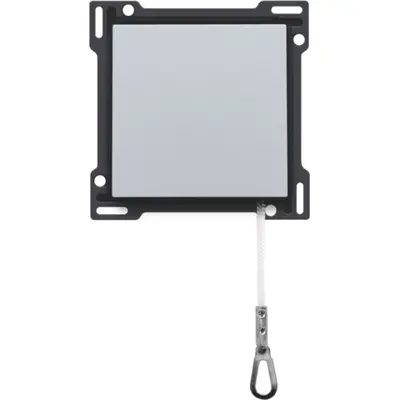 Niko trekkoord trekdrukknop sterling coated (121-63906)