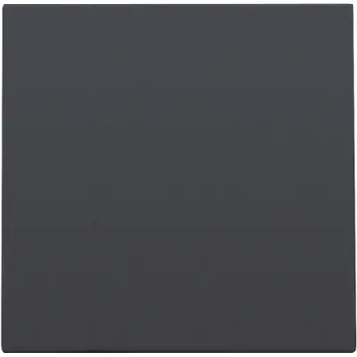 Niko blindplaat met kabeluitvoer zonder draagring anthracite coated (122-76001)