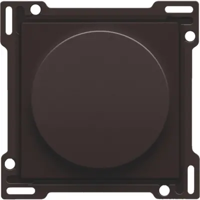 Niko draaiknop voor jaloezieschakelaar dark brown coated (124-65926)