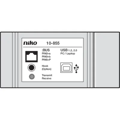 Niko Interface beveiliging (10-855)