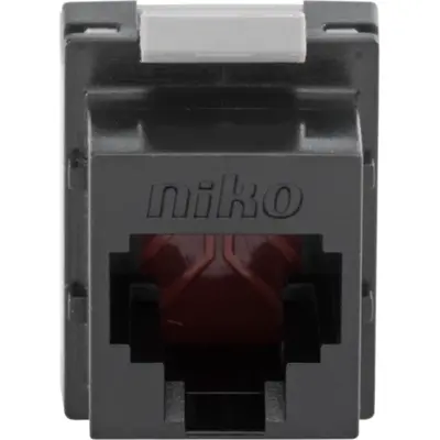 Niko RJ 11 connector voor telecom toepassingen (650-45013)