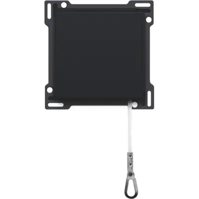 Niko trekkoord trekdrukknop black coated (161-63906)