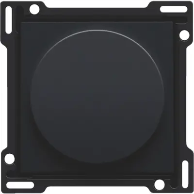 Niko draaiknop 0-1-2 tbv draaischakelaar black coated (161-65937)