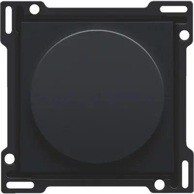 Niko draaiknop 1-0-2 tbv draaischakelaar black coated (161-65938)