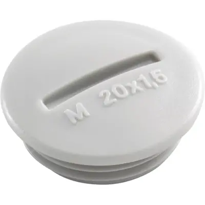 Niko Hydro afdichtdop kabelinvoer grijs (700-84000)