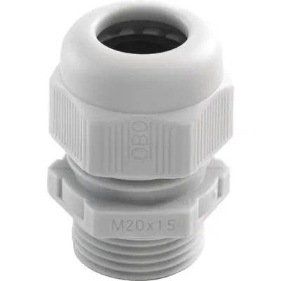 Niko Hydro wartel kabel-/buisinvoer M20 x 1,5 grijs (700-84001)