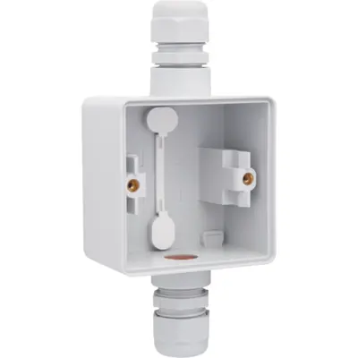 Niko Hydro opbouwbak 1-voudig met boven en onder 1x M20-ingang grijs (700-84161)