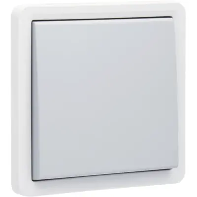 Niko Hydro schakelaar 2-polig opbouw 16A grijs (700-31300)