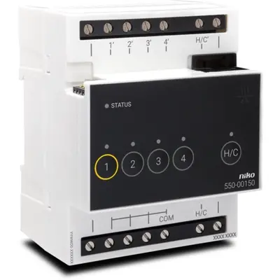 Niko Verwarmings- of koelingsmodule voor Niko Home Control (550-00150)