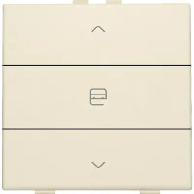 Niko jaloeziebediening 1-voudig voor Niko Home Control cream (100-51033)