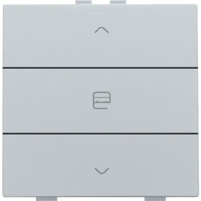 Niko jaloeziebediening 1-voudig voor Niko Home Control sterling coated (121-51033)