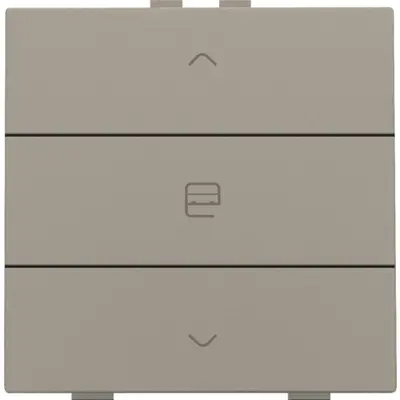 Niko jaloeziebediening 1-voudig voor Niko Home Control bronze coated (123-51033)