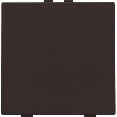 Niko drukknop 1-voudig voor Niko Home Control dark brown coated coated (124-51001)