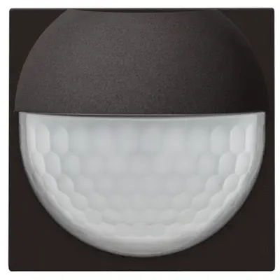Niko afwerkingsset voor wandbewegingsmelder voor Niko Home Control dark brown coated (124-55511)