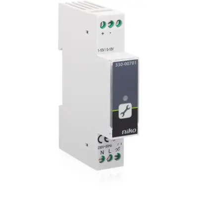 Niko universele modulaire dimmer 5-350W analoog (330-00701)