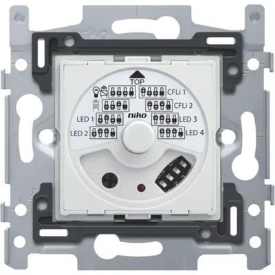 Niko universele LED draaidimmer 3-draads 5-325W (310-01901)