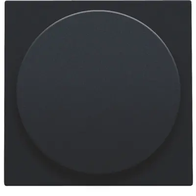 Niko dimmerknop voor draaidimmer black coated (161-31003)