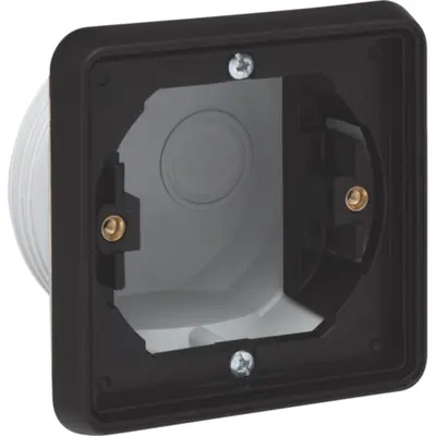 Niko Hydro enkelvoudig inbouwkader zwart (761-73000)