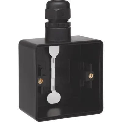 Niko Hydro opbouwbak 1-voudig einddoos met 1x M20-ingang zwart (761-84151)