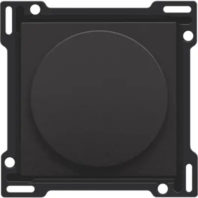 Niko dimmerknop voor 1-10V potentiometer of toerenregelaar piano black coated coated (200-31000)