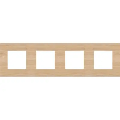 Niko afdekraam 4-voudig Pure bamboo (156-76400)