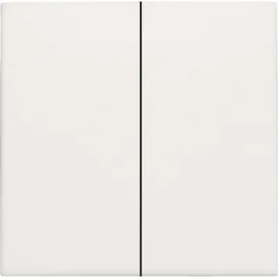 Niko afwerkingsset voor dubbele elektronische schakelaar white (101-31004)