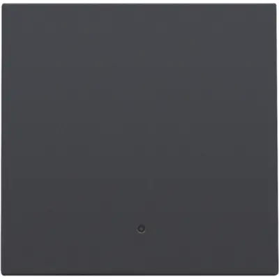 Niko afwerkingsset met lens voor elektronische schakelaar/dimmer anthracite coated (122-32002)