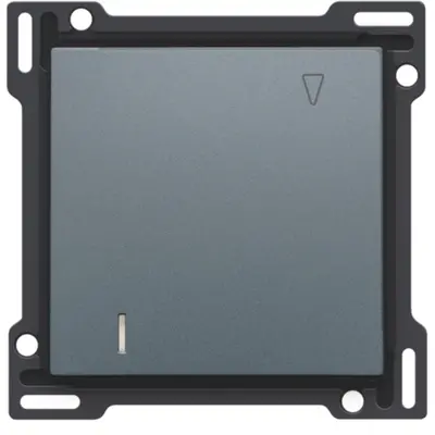 Niko afwerkingsset voor hotelkaartschakelaar blue grey coated (220-61901)