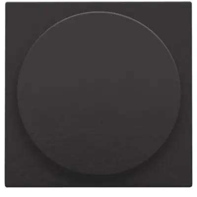Niko dimmerknop voor draaidimmer piano black coated coated (200-31003)