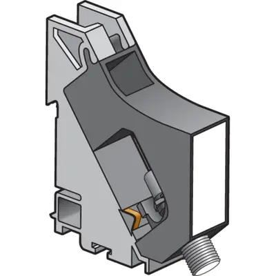 Niko DIN-rail module F-type coaxconnector voor RG6-kabel (650-16910)