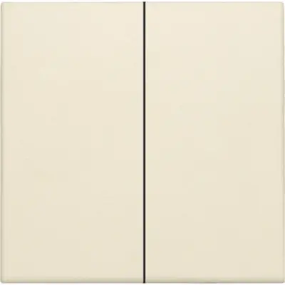 Niko afwerkingsset voor dubbele elektronische schakelaar cream (100-31004)